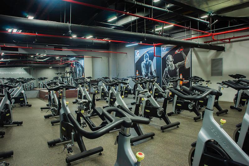 Wyndham Bogota Hotel Ngoại thất bức ảnh A typical spinning class
